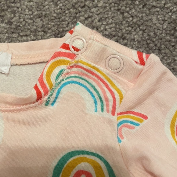 Angel Dear Pink Rainbow Pajama Set - Picture 4 of 10